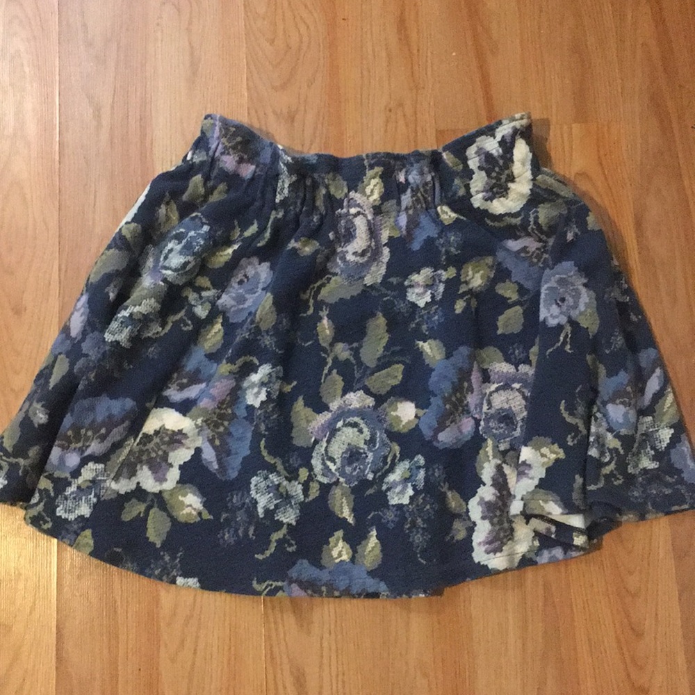 Lauren Conrad floral skirt
